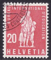 Dienstmarke BIE SBK-Nr. 46 (Pestalozzi-Denkmal 1960)