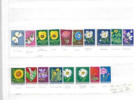 PJ 1956 - 1963 ** Restlot mit Tab Kat: CHF 103.-