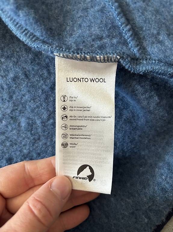 Finkid Giacche: Finkid Luonto Woll Jacke Größe 90-100cm – Nuovo (secondo la descrizione) da Basel venduto da tae_5wfr 2