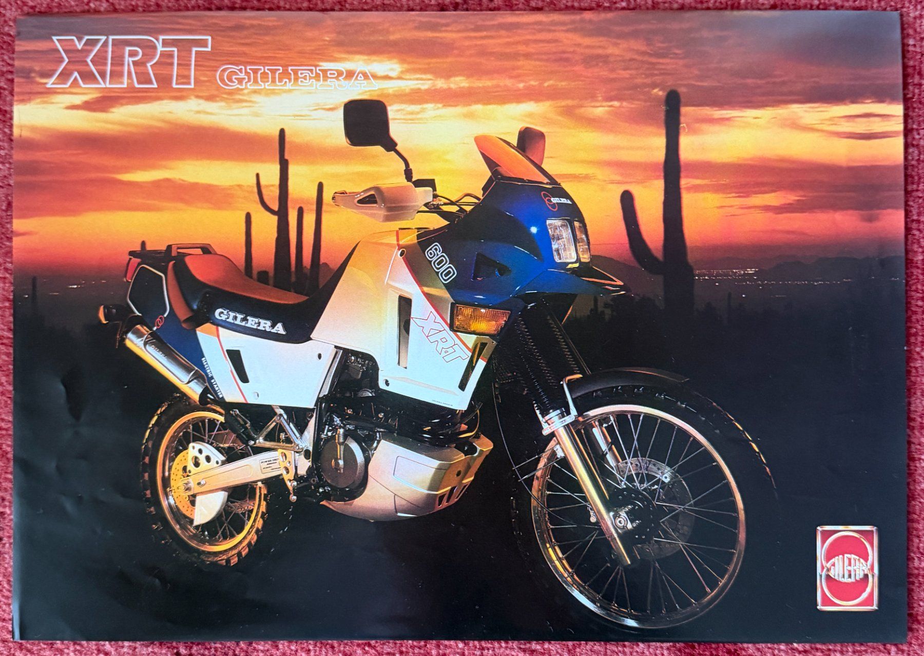 Gilera Documenti: GILERA XRT 600 , Prospekte , Testberichte – Usato da Ittigen venduto da Lalilala4