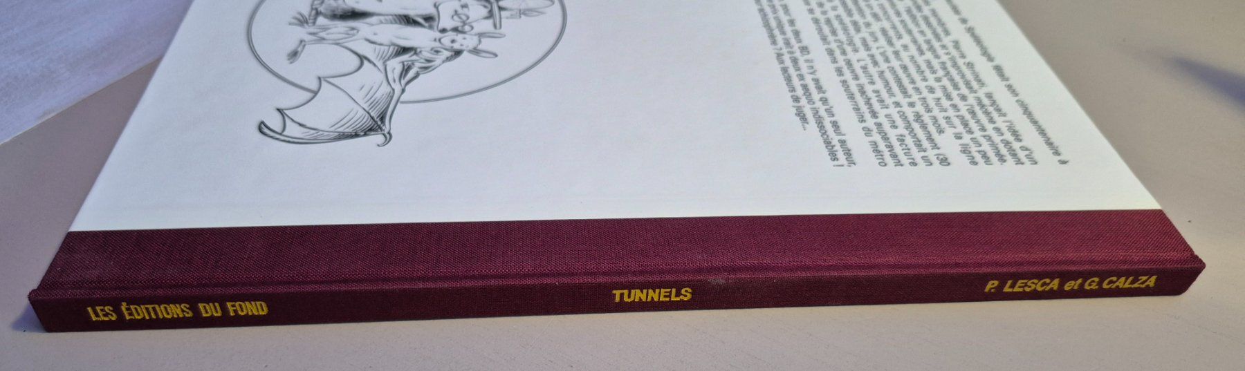 Fumetti: Tunnels - Lesca & Calza - Edition originale de 1989 TBE – Usato da Grand-Lancy venduto da loi_599y 2