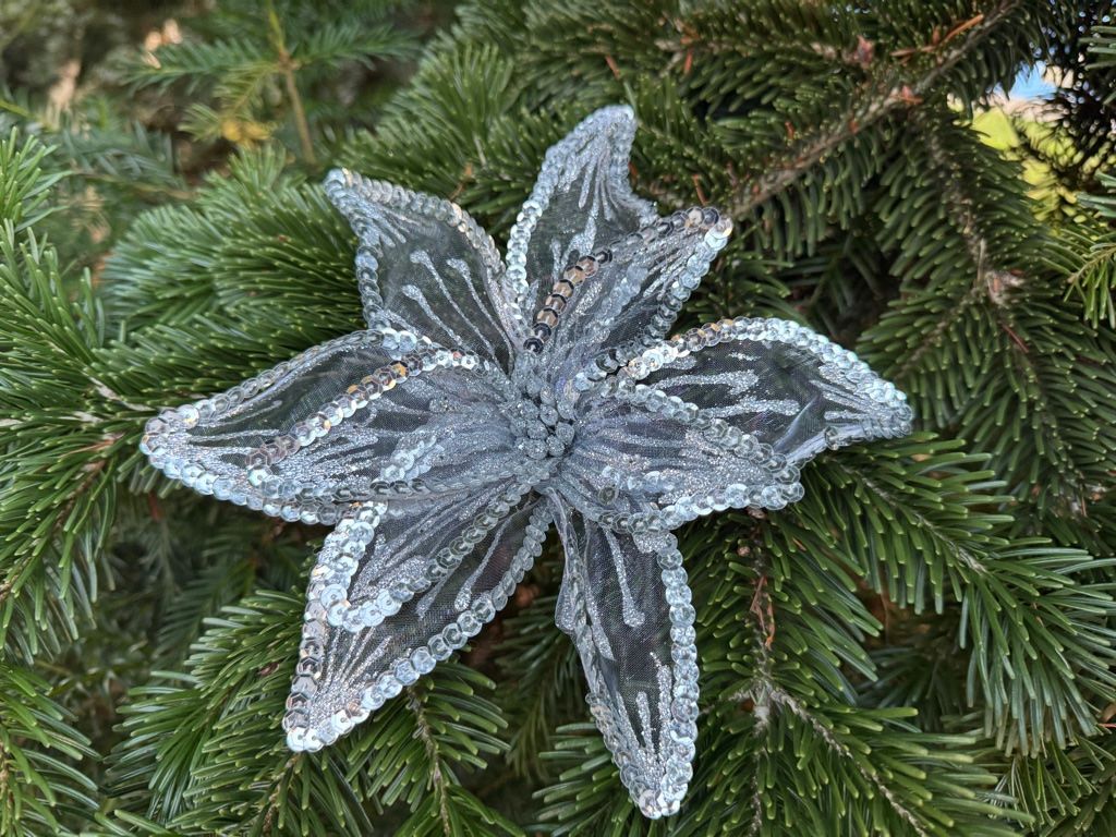 Alle Dekorationen: Hochzeit - Blume - Eiskristall - Glitzer - silber - neu – Neu (gemäss Beschreibung) aus Zürich von Alot16 8