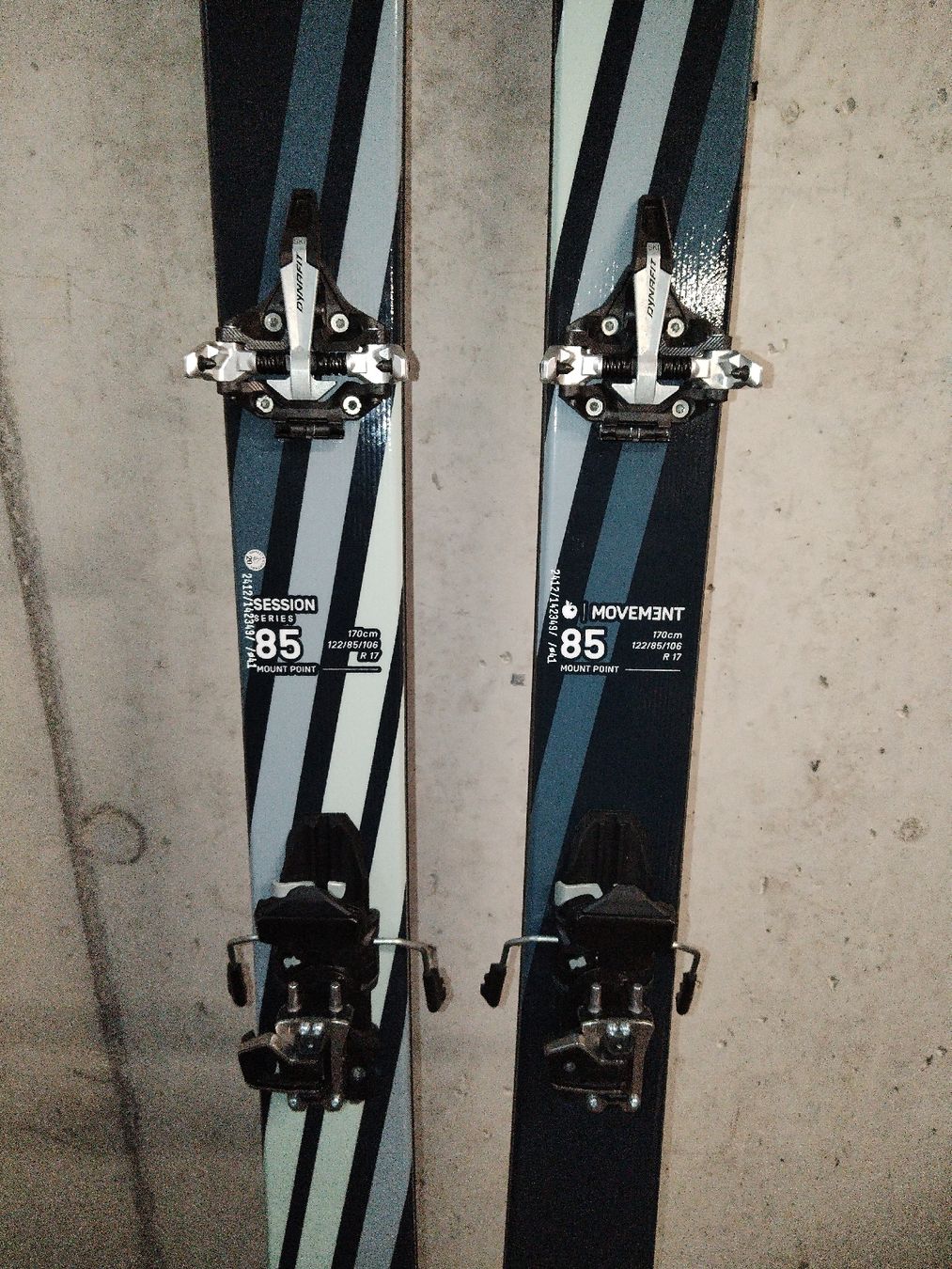 Movement Sci: Set skis de randonnée Movement + fixations + peaux – Nuovo e nell'imballaggio originale da Bex venduto da djaddict 2