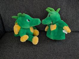 Tabaluga Handpuppe und Plüschtier