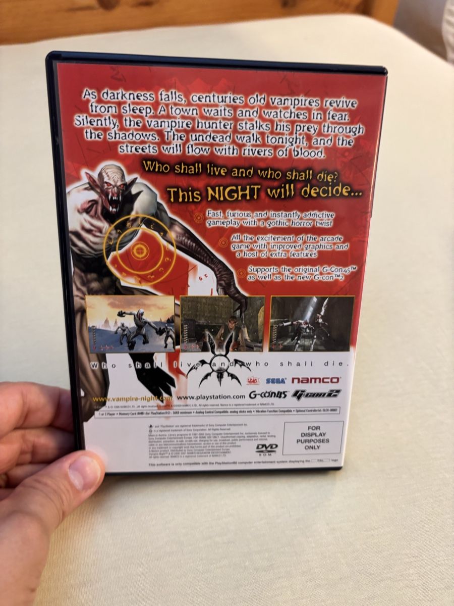 Sony Giochi: PlayStation 2 Vampire Night Promo Vollversion RARE – Usato da Brütten venduto da Swerman1984 1