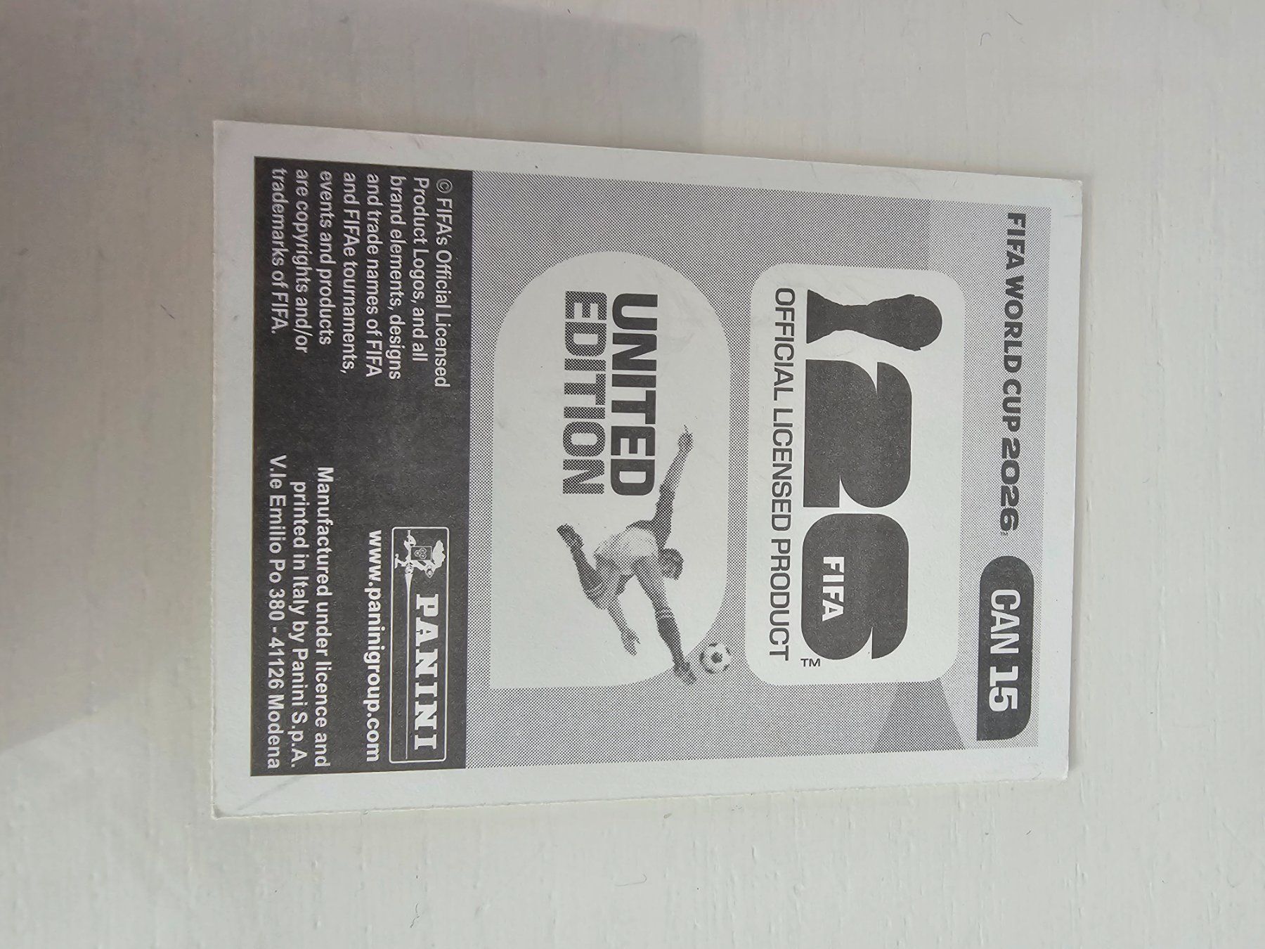 Panini Sammelbilder & Trading cards: CAN 15 – Gebraucht aus Pregassona von sig_6v2k 1