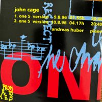 John Cage / Andreas Huber – One⁵ (CD) 1996 - contemporary
