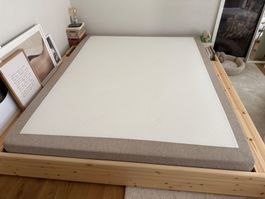 Matratze Boxspring 160x200cm in greige, neuwertig