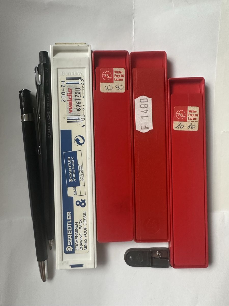 Kit bricolage: Drafting Pencil Set - Gran' Dache, Staedtler - With Leads – Usato da Luzern venduto da Adam.7- 2