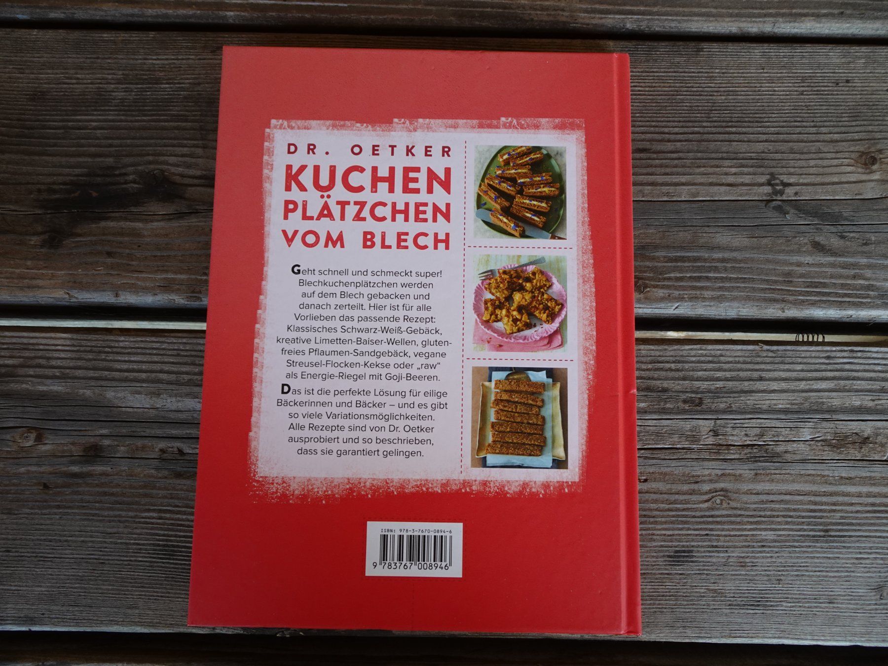 Libri: Dr. Oetker - Kuchen Plätzchen vom Blech - 423101 – Usato da Küssnacht am Rigi venduto da Bookslove-Divers 1