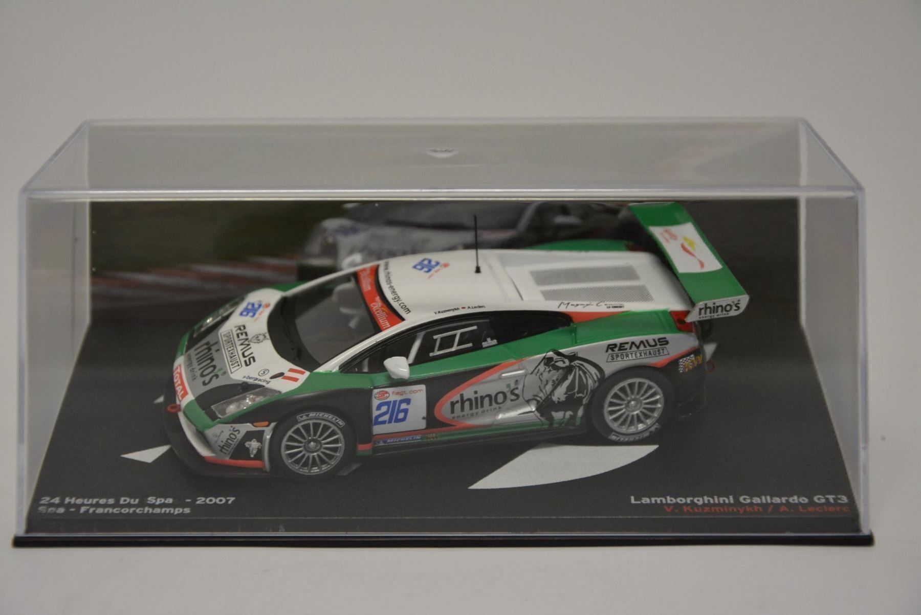 Lamborghini Modellini d'auto: Lamborghini Gallardo GT3 2007 , 1:43 – Nuovo e nell'imballaggio originale da Goldach venduto da Feivel9