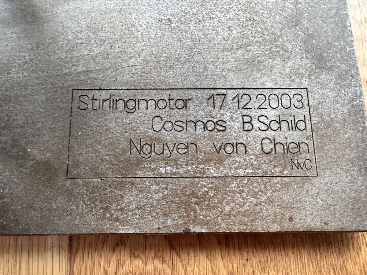 Kit di modellismo & Modellini statici: Stirlingmotor  – Usato da Basel venduto da jul_fz98 1