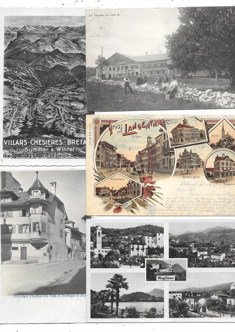 Cartoline postali: 1300 Stk kleinformatige Ansichtskarten 1900-1960 (ca.7.5 kg) – Usato da Schocherswil venduto da prinzipal60