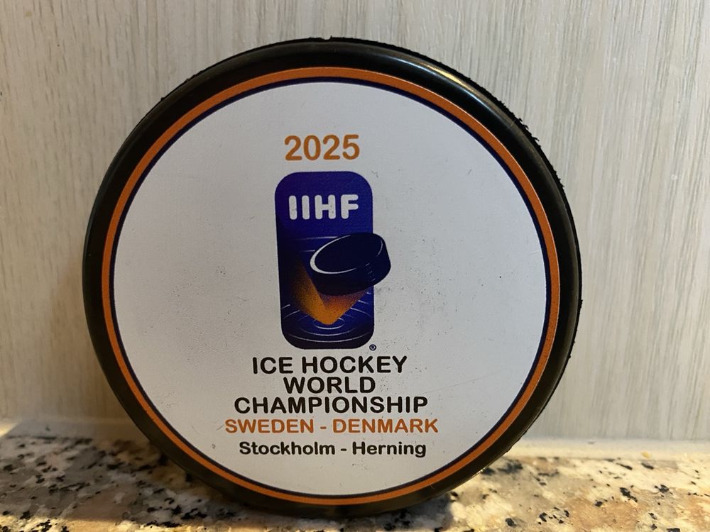 Puck WM 2025 IIHF World Championship Hockey (Neu (gemäss Beschreibung ...