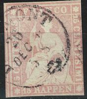 Strubel 24D gestempelt mit Befund Herrmann