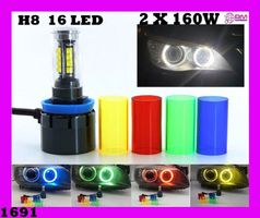 Bmw H8 2x160w LED Angel Eyes Lights