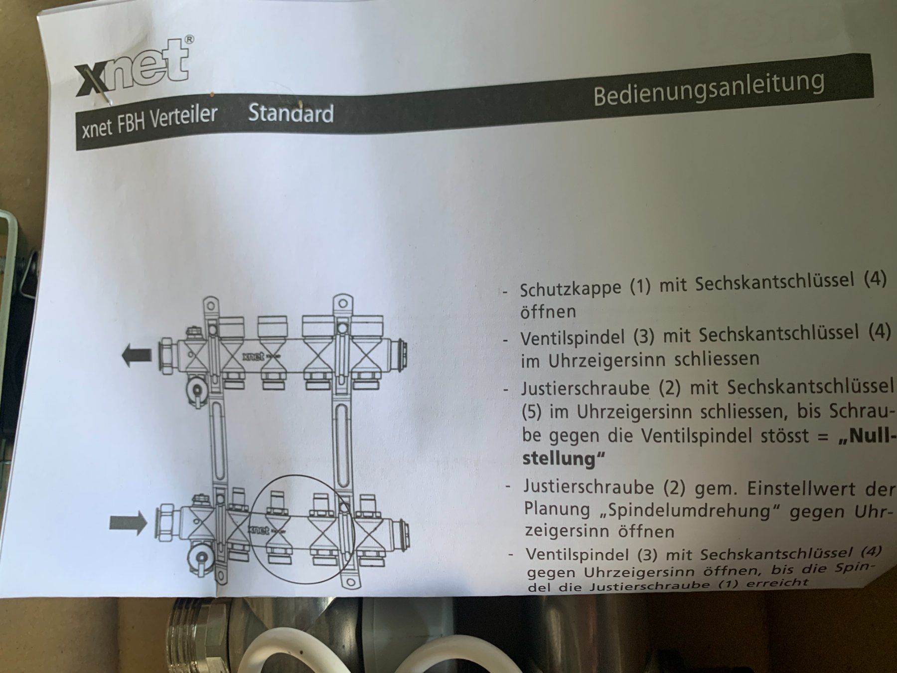 Altro in Utensili da giardino: 12 er Xnet FBH Verteiler, neu & originalverpackt – Nuovo e nell'imballaggio originale da Arbon venduto da Saemis 2