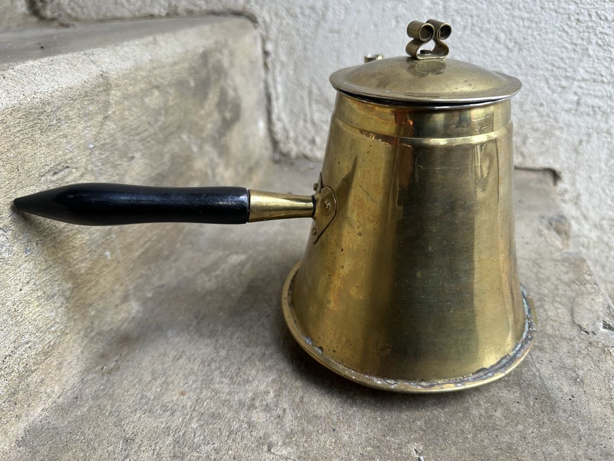 Bollitori: Kaffee kanne tee pfanne kocher messing – Usato da Reinach AG venduto da rares75 1