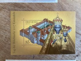 3x Fr. -.85 Frankatur Tag der Briefmarke 2007 Einsiedeln