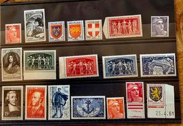 FRANCE timbres neufs ** ~1949-50