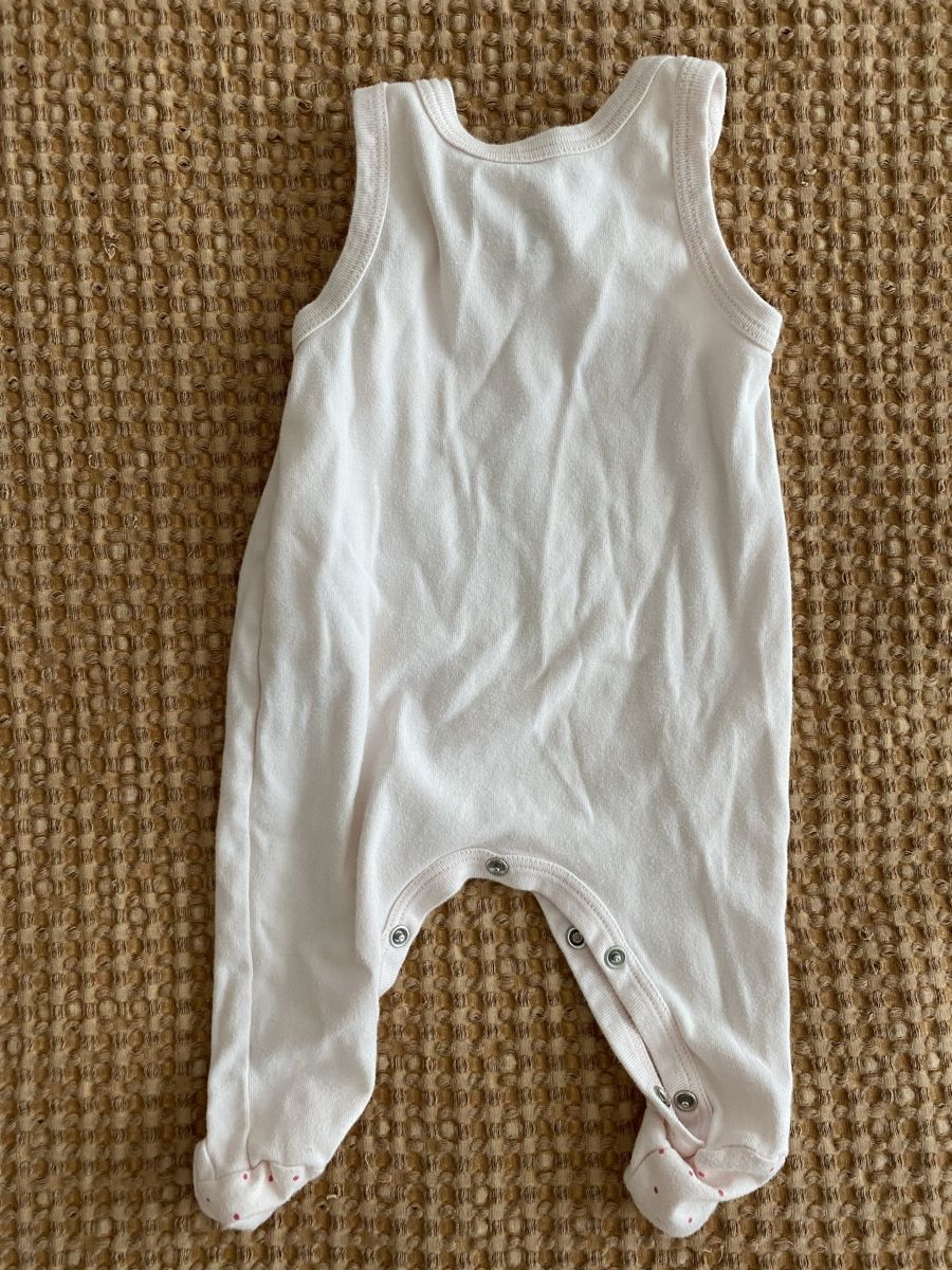 Strampler: Petit Bateau Strampler Gr. 1M/54cm – Gebraucht aus Langenthal von vik_v5ml 1