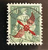 1920, Flugpost F2 mit Vollstempel, SBK 200 Fr.
