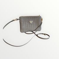 Maison Mollerus Vinerus Pochette / Crossbody Bag Taupe