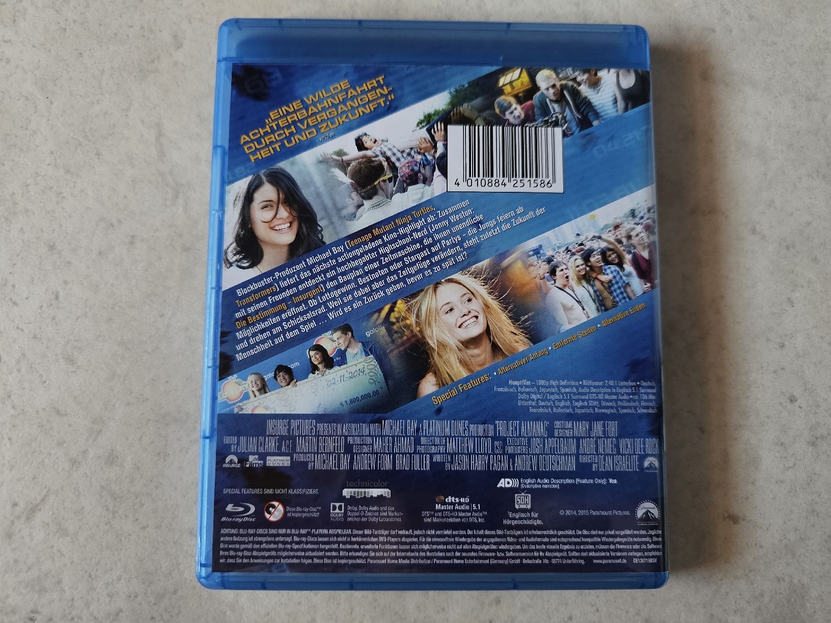 Tutti i DVDs: Project Almanac  /  Bluray – Usato da Schneisingen venduto da backstore24 1