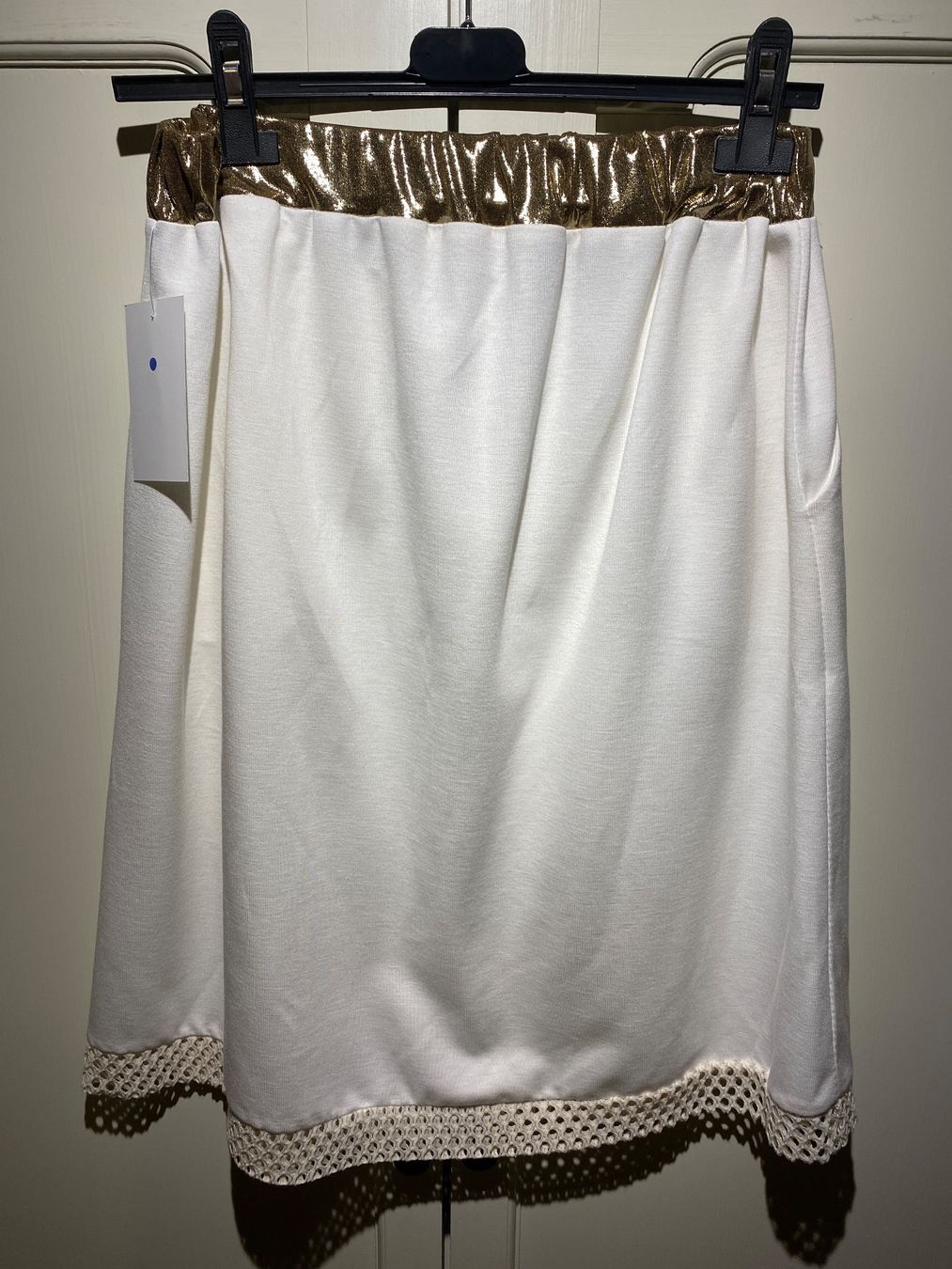Gonne: DAMENROCK-WEISS-GOLD – Nuovo e nell'imballaggio originale da Meienried venduto da ManuelaBoutique 3