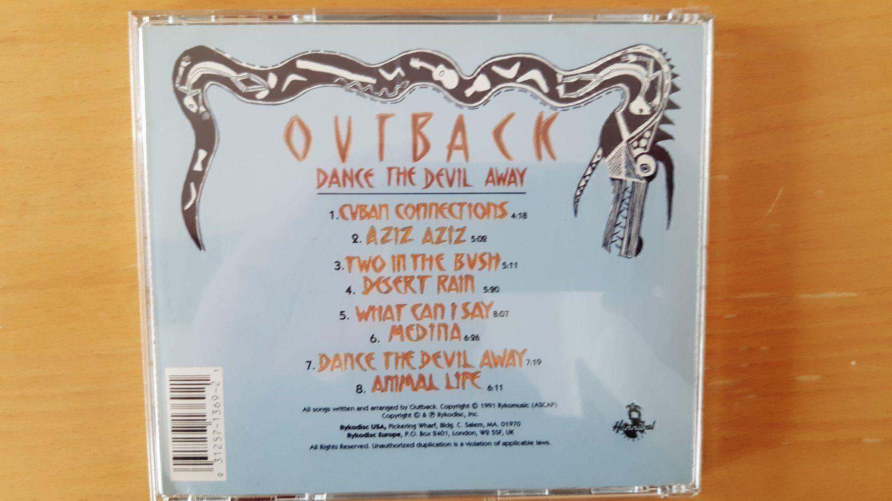 CD: OUTBACK (Dance the Devil Away) – Usato da hinwil venduto da tho_j6kz 2