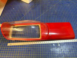 Flugzeug Kabinenhaube rot für Modellbau gebraucht