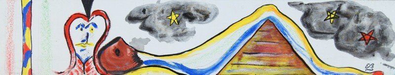 Dipinti: Gemälde: Reaching for the stars – Usato da Fribourg venduto da erw_68dx