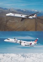 2 Postkarten Crossair