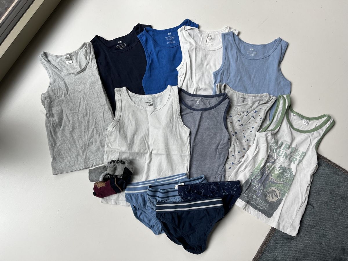 Biancheria intima: Great Bundle: Tank Tops & Briefs – Usato da Zürich venduto da Agave_Sue