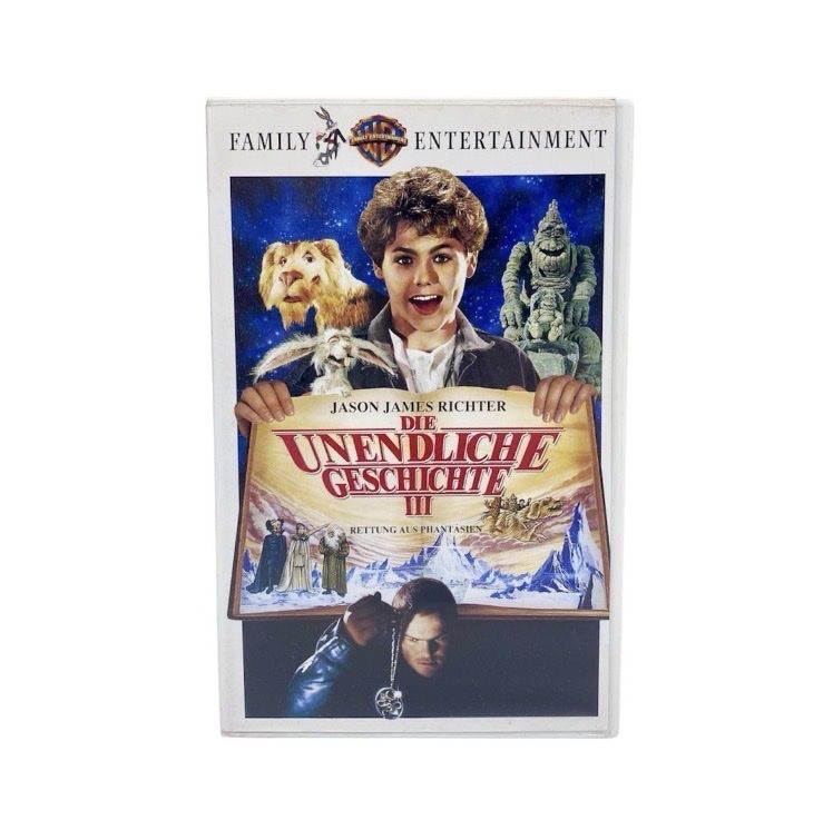 Tutti i VHS: Die unendliche Geschichte 3 VHS – Usato da Teufenthal AG venduto da Retro-Stash-Shop