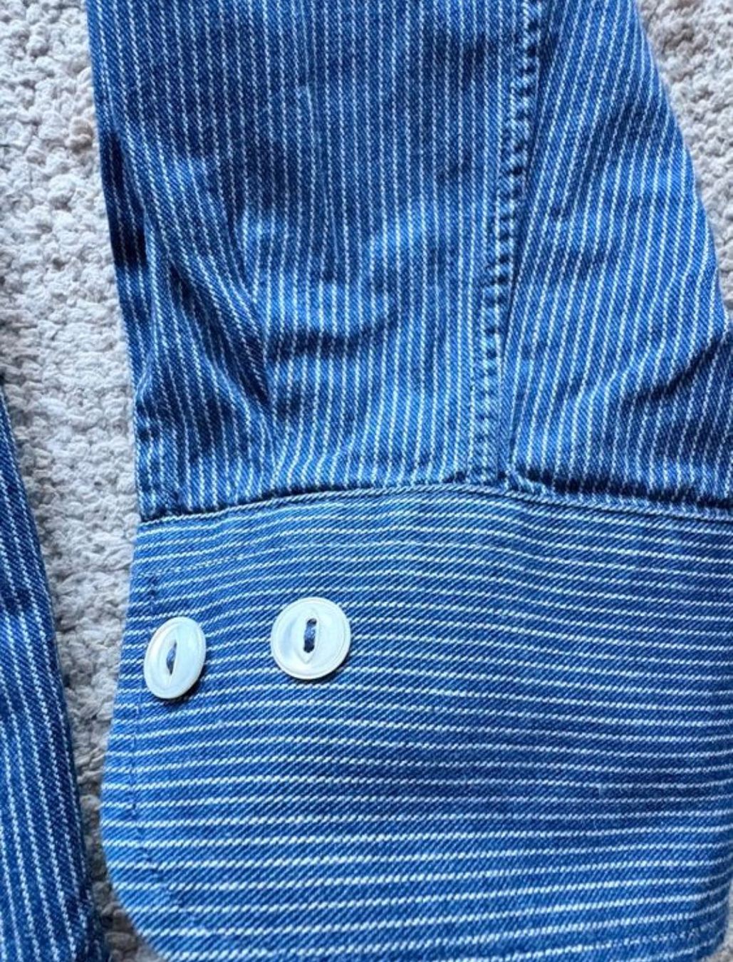 Chemises: Braves & Co. Herrenhemd, Blau gestreift. – D'occasion à Muri b. Bern par SauceBernoise 3