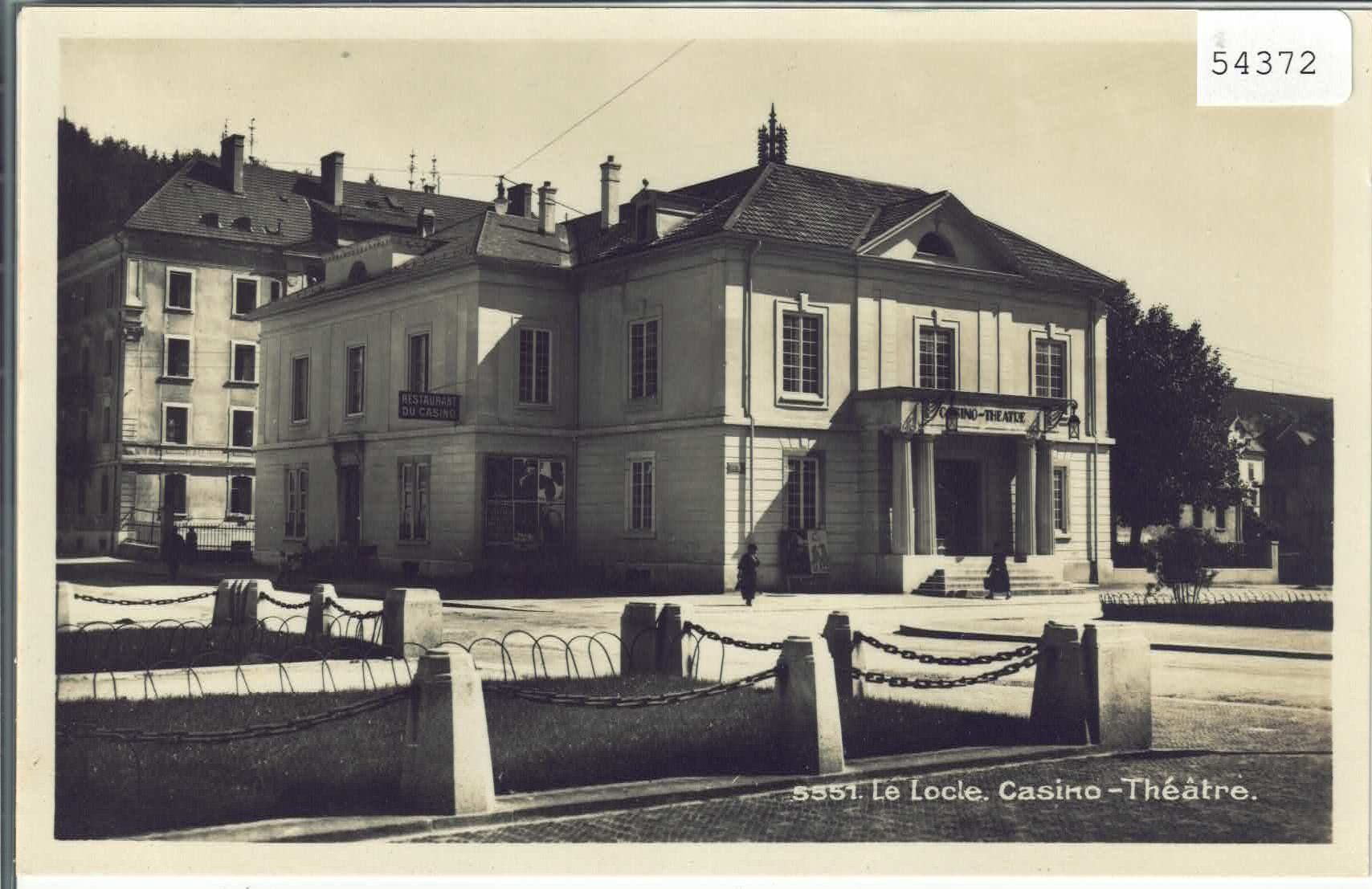 Cartoline postali: Le Locle - Casino-Theatre – Usato da Ettingen venduto da Kartenplanet
