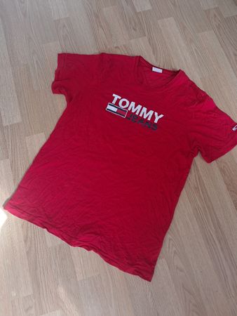 Tommy Jeans T-Shirt Rot 