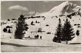 Col des Mosses - Skilift mit Gros Van