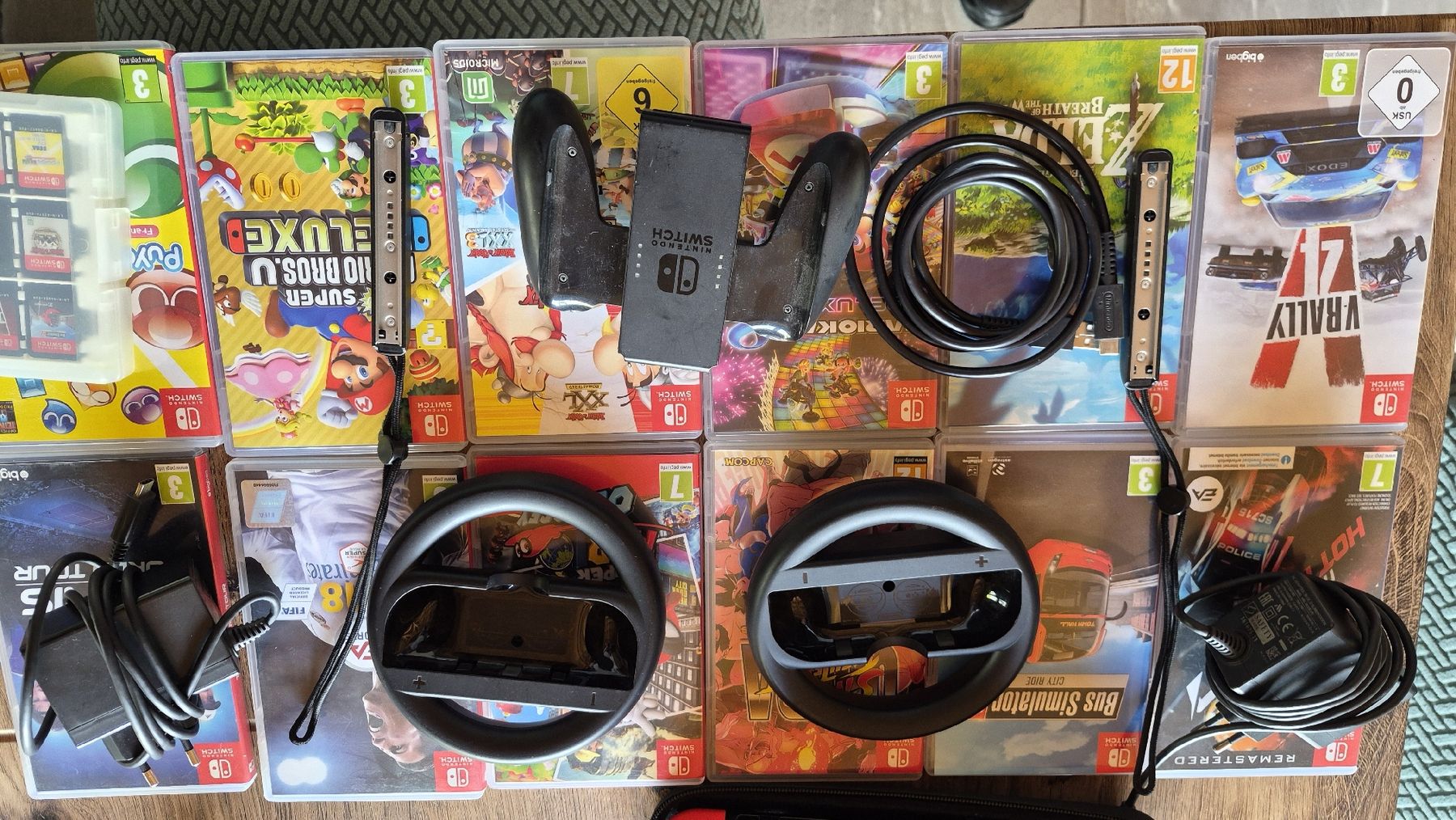 Nintendo Console: Nintendo Switch + 12 Jeux et Accessoires - État Impeccable! – Usato da Val d Illiez venduto da Teambob 9