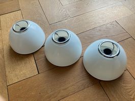 Artemide Tilos Glasleuchten 3er Set, Designklassiker