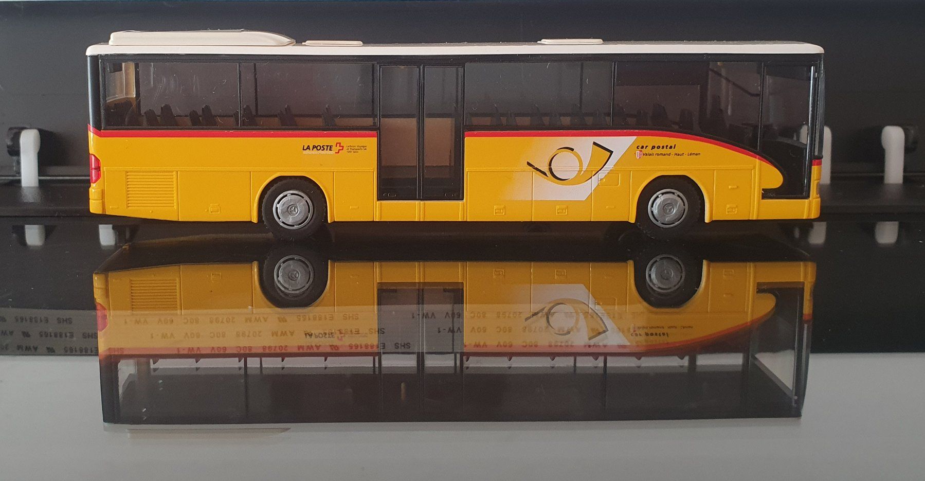 Rietze Modellautos: Rietze PTT La Poste Car Postal Bus MB Integro 1:87 – Neu (gemäss Beschreibung) aus Therwil von Wat_975y 2
