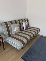Schlafsofagestell Vintage Streifen Look