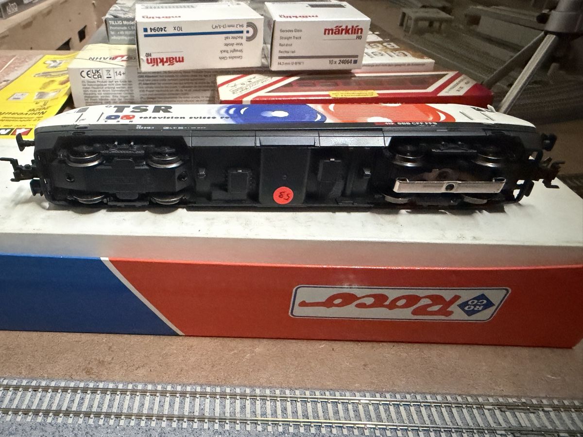 Roco Modellini di ferrovie: Roco 69513 Re 460 TSR AC Digital  – Usato da Bercher venduto da Dispo0 4