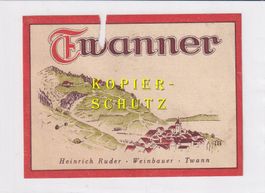 Etikette - Twanner /bd