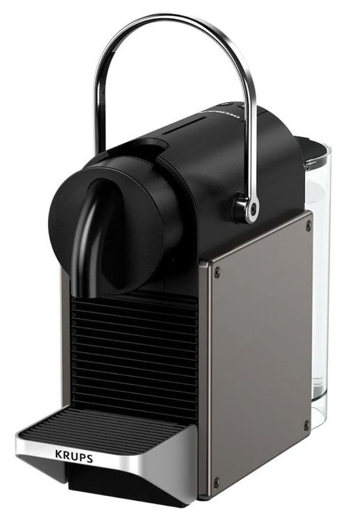 Machine à capsule Nespresso Pixie Redesign XN306T10 de Krups - titane