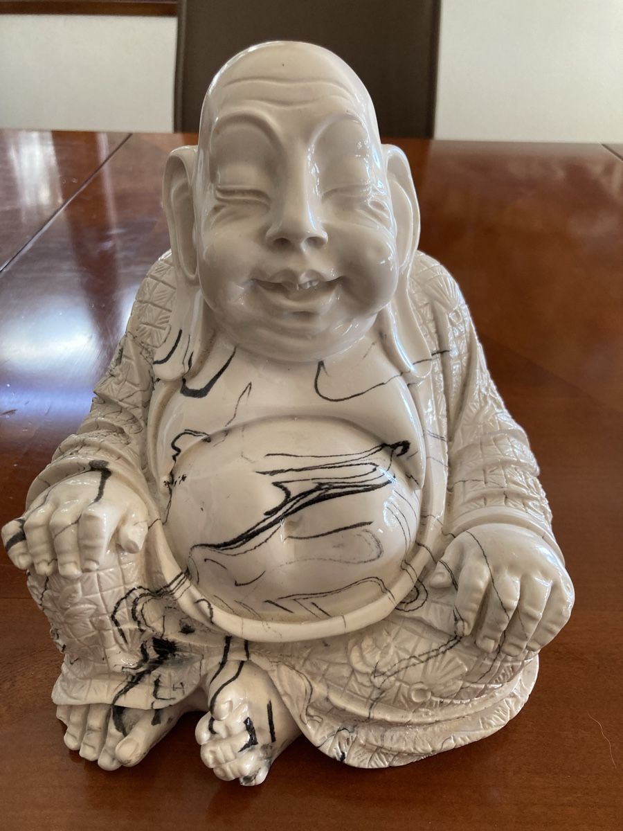 Figuren: Buddha aus Alabaster – Gebraucht aus Münsingen von Rehtre