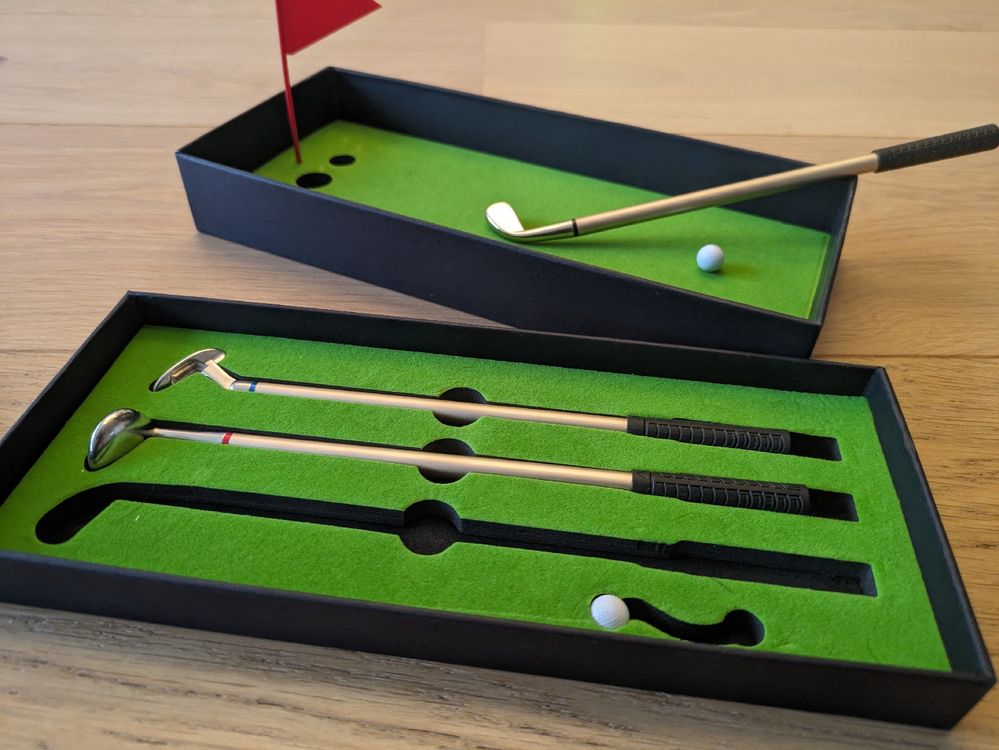 Golf Set für den Schreibtisch (Stifte) (Neu (gemäss Beschreibung)) in ...