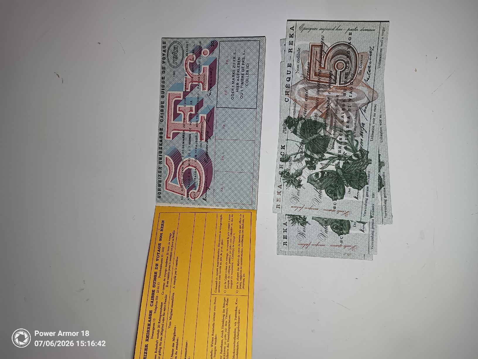 Reka Bons: Reka-Checks 5 CHF  Wert 125 CHF – Neuf avec emballage d'origine à Bargen SH par sti_drf8 1