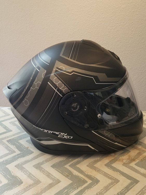 Casques & visières: Scorpion Exo EVO 920 Motorrad Klapphelm (Grösse L, 58-59cm) – D'occasion à Zürich par neverone.0 1